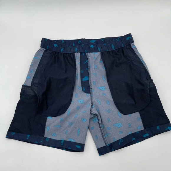 The North Face Belted Unlined Swim Shorts Men’s Medium Blue Outdoors Summer - Picture 12 of 13